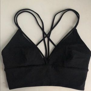 Black Lululemon Sports Bra